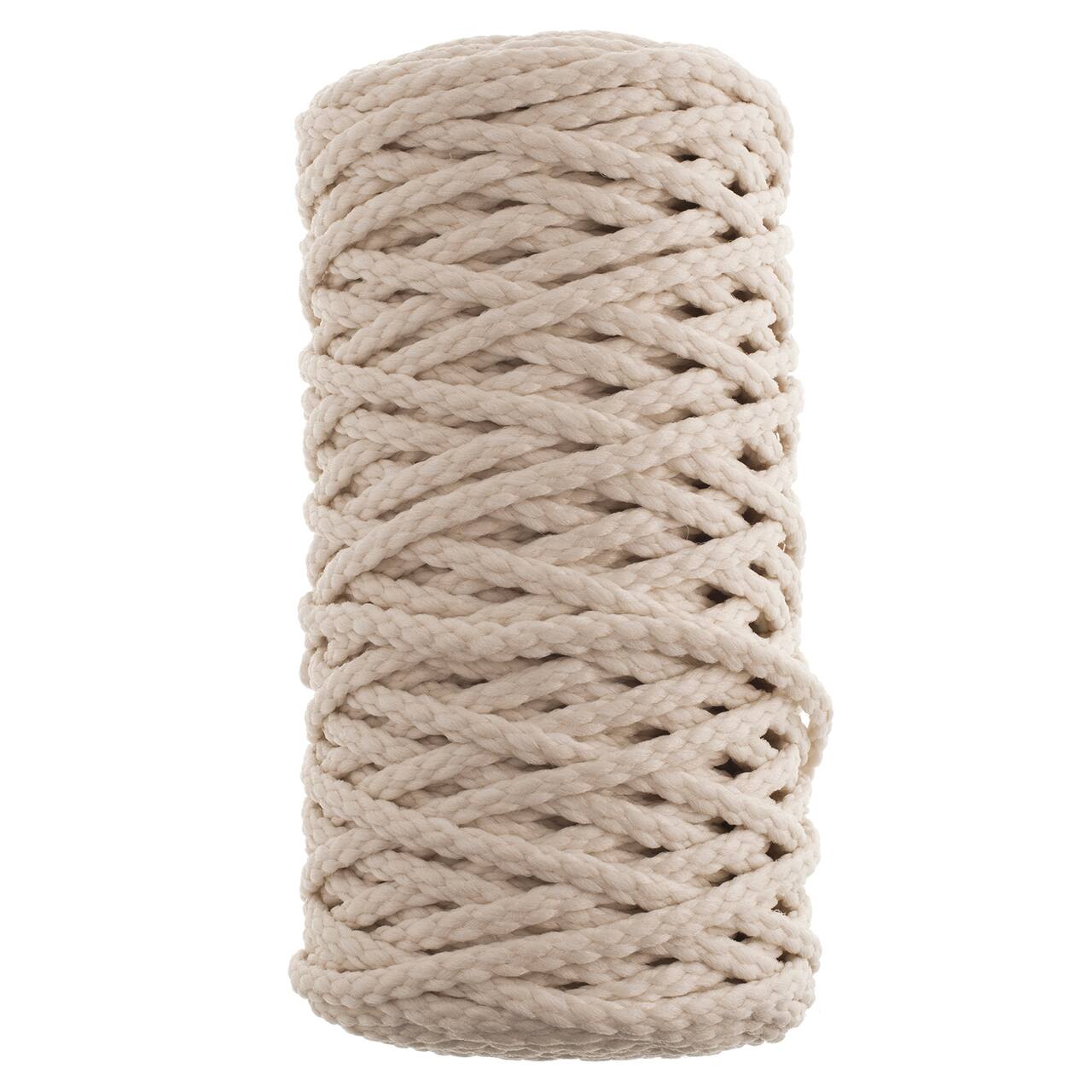 John Bead 4mm Braided Macramé Cord, 70yd.